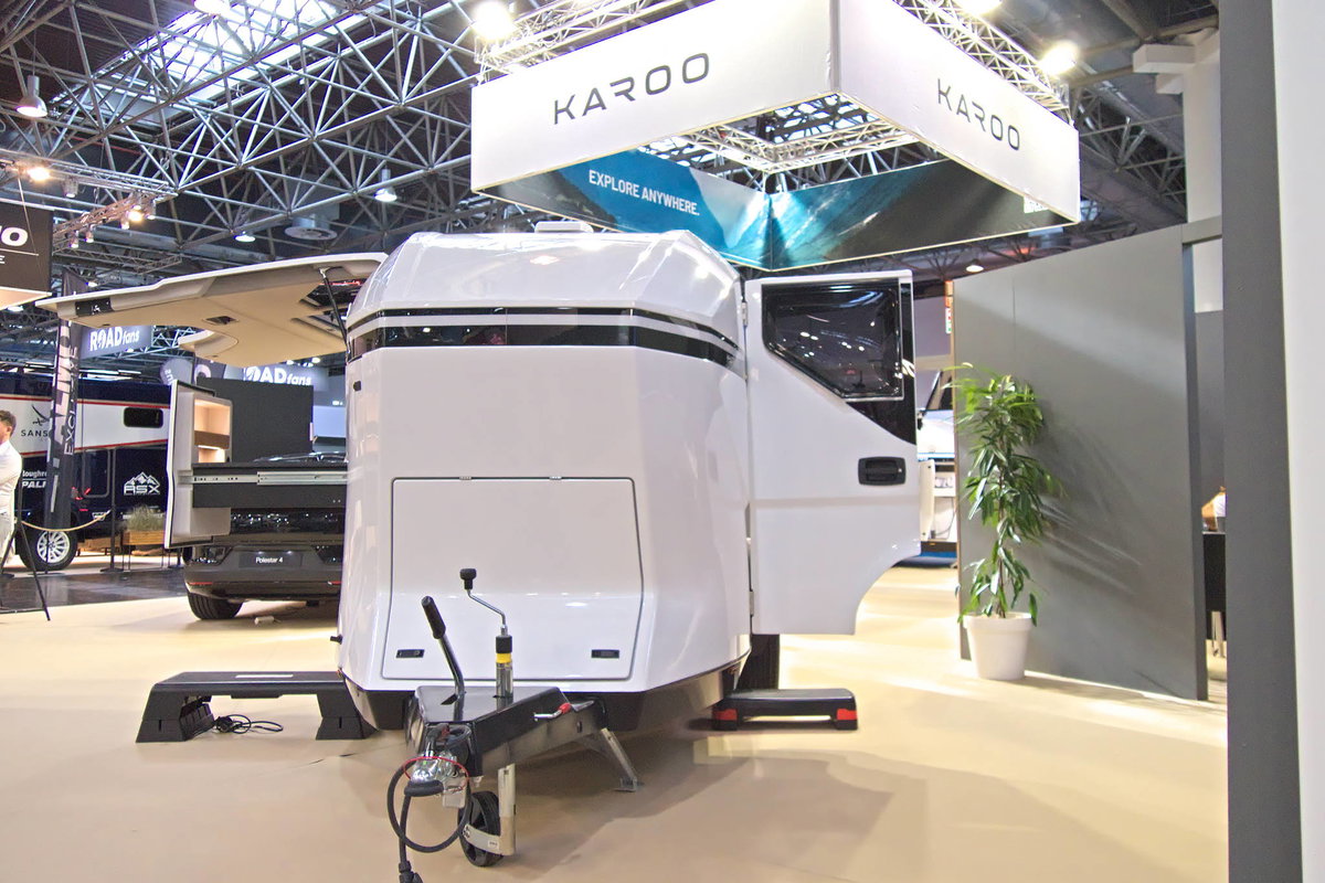 Karoo Wohnwagen (2027): Frontansicht