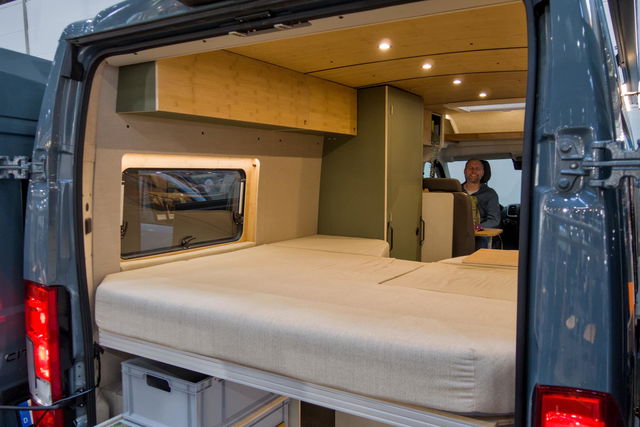 Kompanja ZWEI-L (2027): Kompakter Campervan mit flexiblem Schlafsystem und Ausziehbad