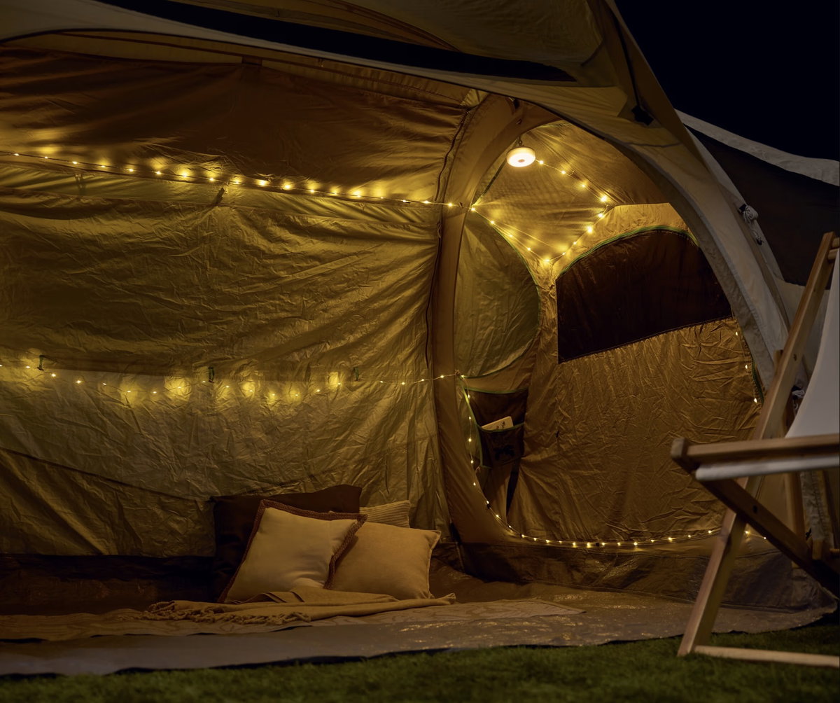 Camping Lichterkette von Tchibo