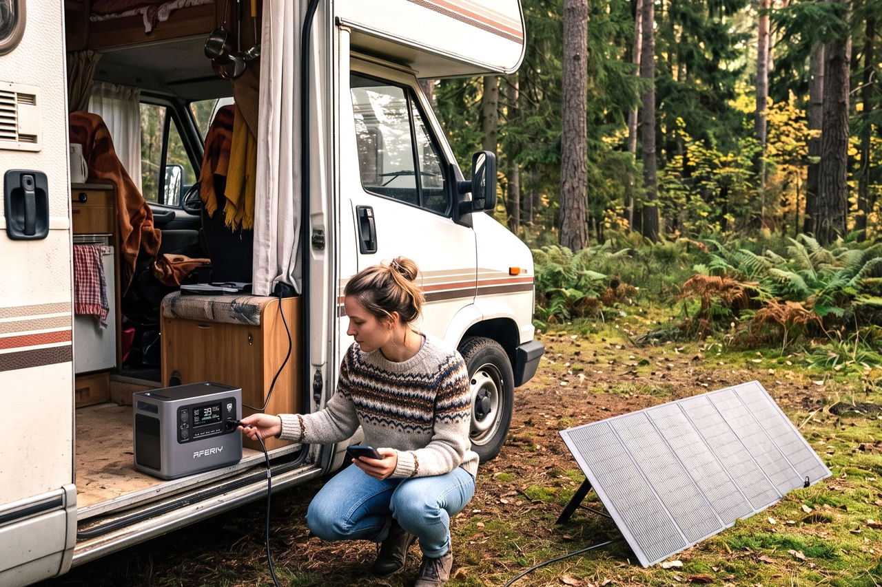 Günstige Jackery-Alternative: Powerstation mit Solarpanel für 1.300 € – was taugt das aktuelle Aferiy-Angebot?