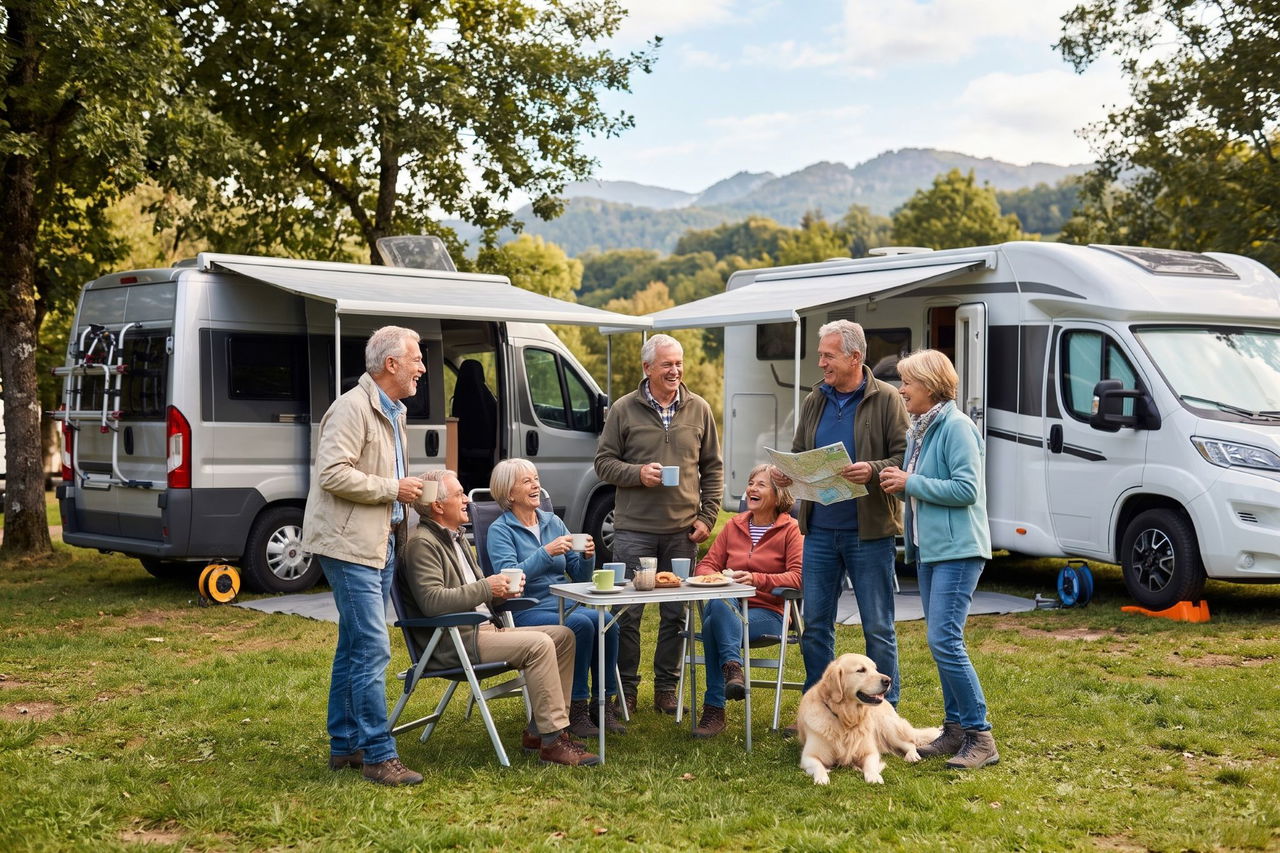 Unruhestand mit Wohnmobil: Der Ratgeber fürs entspannte Camping-Reisen in der Rente
