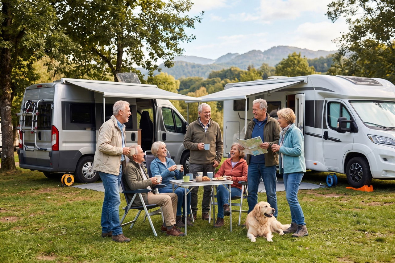 Unruhestand mit Wohnmobil: Der Ratgeber fürs entspannte Camping-Reisen in der Rente