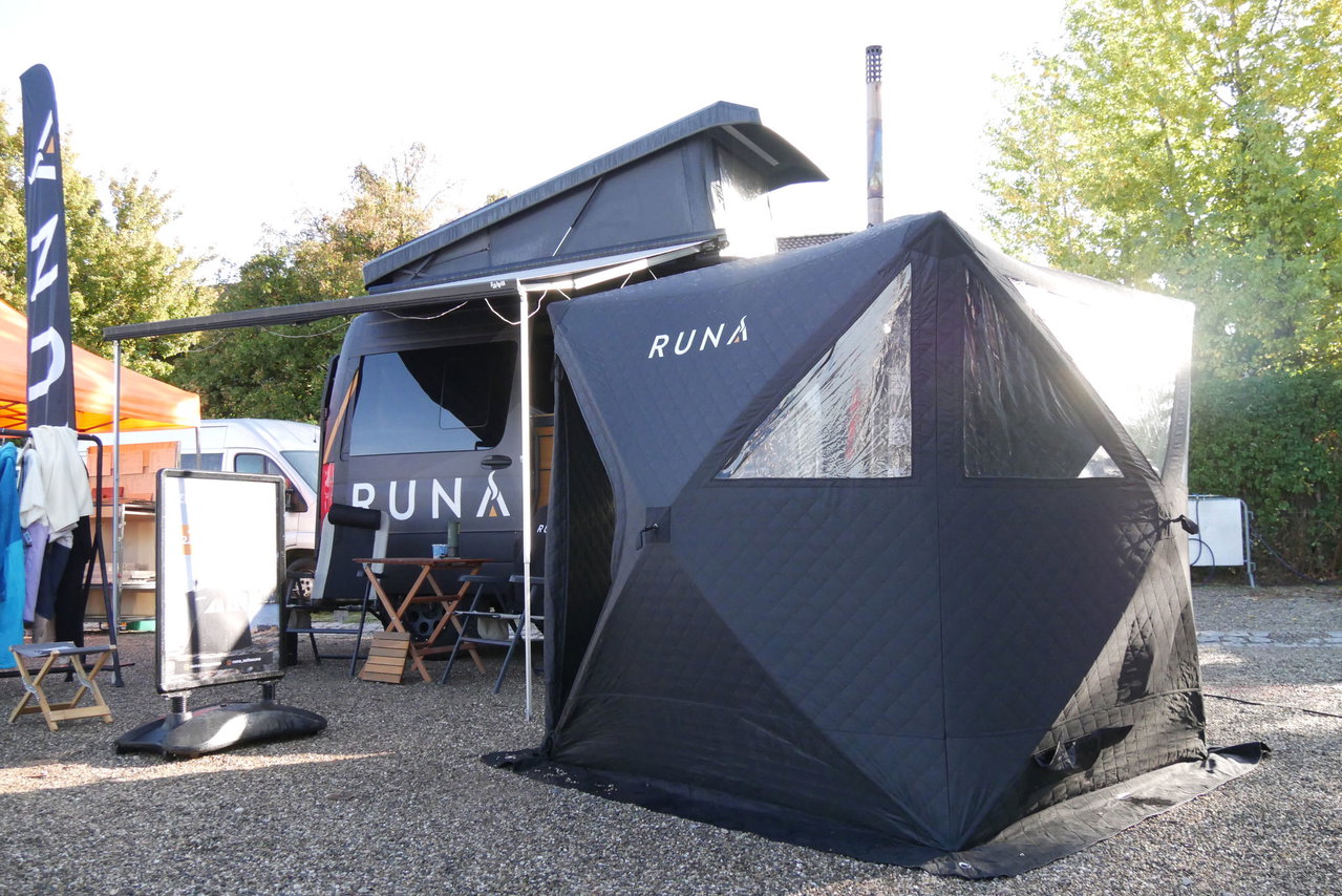 Zeltsauna für Camper: Wenn der Bergsee zum Wellness-Oase wird