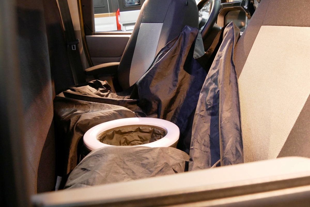 SpaceCamper: Toilette