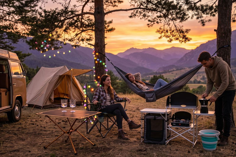 Rabattaktion bei Tchibo: Camping- und Outdoorausrüstung im Überblick - nur heute!