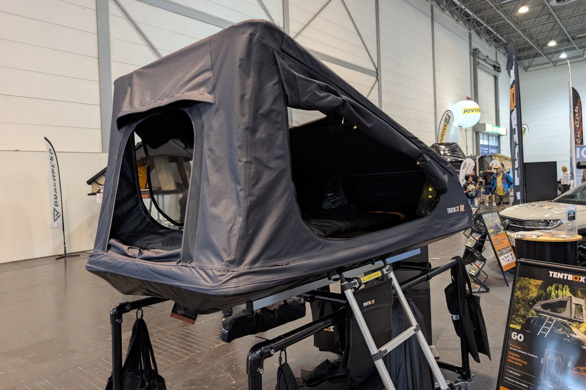 Tentbox GO auf dem Caravan Salon 2026.