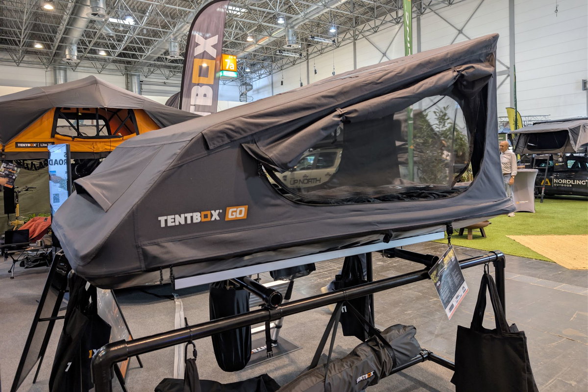Tentbox GO auf dem Caravan Salon 2026.