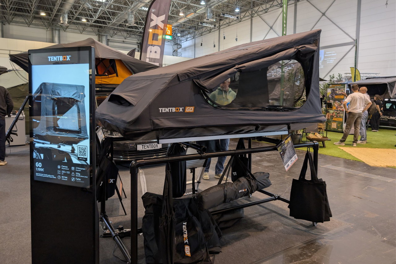 Mini-Dachzelt für kleine Autos: Die Tentbox Go wiegt nur 33 kg