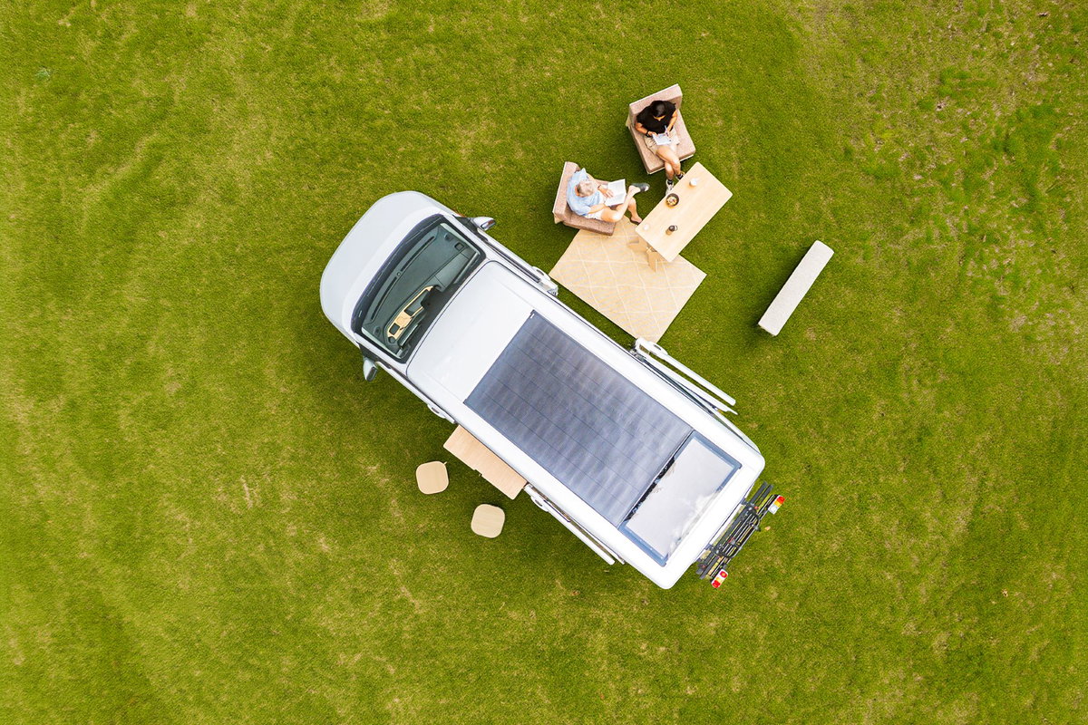 Ventje T7: Solaranlage auf dem Dach